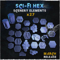 Sci-Fi Hex Scenery